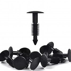 OTUAYAUTO 10Pcs Wiper Cowl Retainer Clips - Windshield Penal Push Pins Replacement for 2004-2008 F150, 2006-2008 Lincoln Mark, OEM# W710312-S300