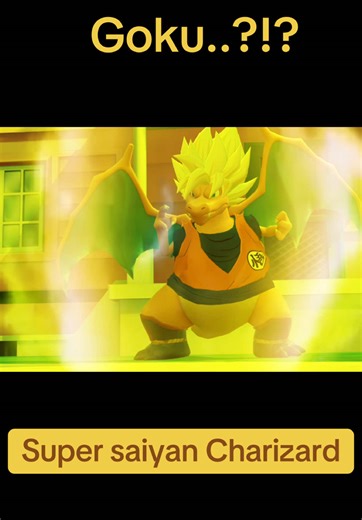 Pokemon Crossovers I Charizard X Goku | #pokemon #blender #3danimation #pokemongo #pokemoncommunity #animation #3Dart #3Danimation #crossover