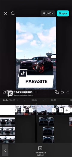 Create Stunning Slides with the PARASITE CapCut Template