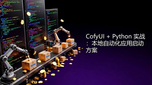 [技术实战式] CofyUI   Python 实战：本地应用自动化启动方案