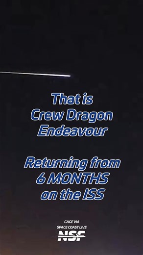 CREW-6 Returns Home from the ISS #nasa #nasaspaceflight #iss #CrewDragon | NASASpaceflight.com