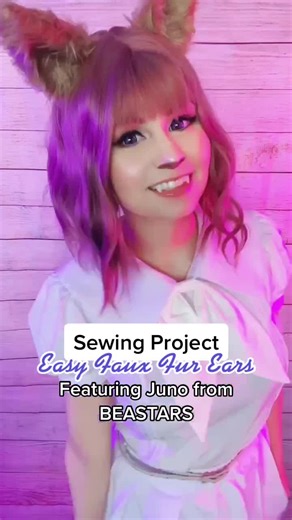 DIY Faux Fur Ears Tutorial for Last Minute Cosplay Shoot