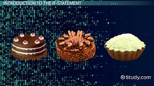 Java If Statement with Integers - Video | Study.com