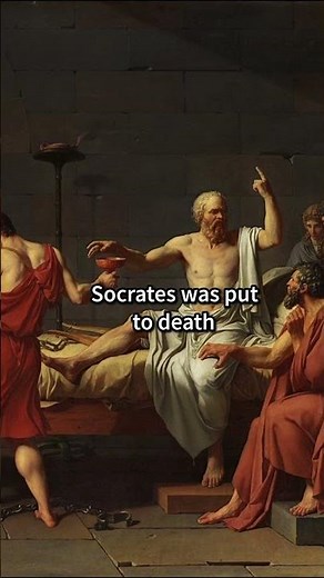 Instead of escaping, he chose to a cup of poison #socrates #athens