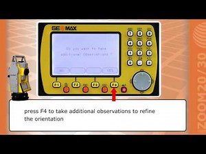 How To Stake Points with Zoom20/Zoom30 of Geomax