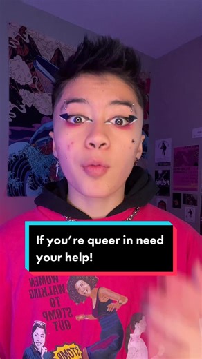 LETS DO THIS QUEERS!!! #queer #queertok #genderqueer #lgbt #nonbinary #trans