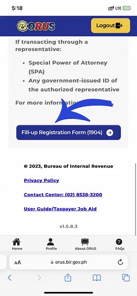 How to Update Information in Orus.philsys Card Number for TIN