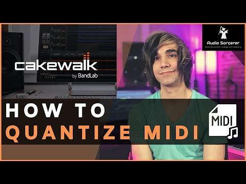 Cakewalk Tutorial | Bandlab | How To Quantize MIDI (Beginner)
