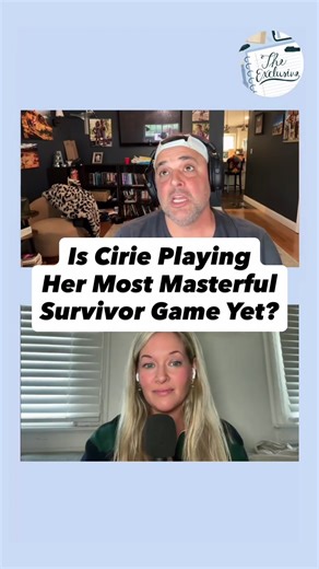 Is Cirie playing her best social game yet? In his recap with @sharon_tharp on The Exclusive, Domenick Abbate breaks down the Final 10 players’ games—and takes a moment to give Cirie her flowers 💐 #survivor50 #survivor #cbssurvivor #survivorcirie #ciriefields #survivorrecap