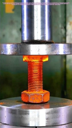 Forging by Force: How Pressing Transforms Simple Screws