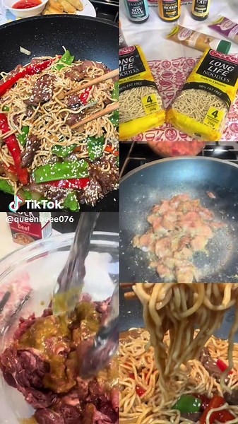 Mongolian Lamb Stir-Fry With Hokkien Noodles Recipe