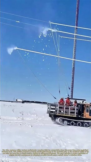 Shaving the Sky: The High-Stakes Science of Ice Removal from Power Lines