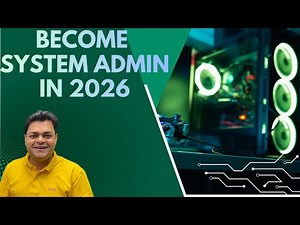 Become System Administrator in 2026 | Jobs in IT for Fresher in 2026