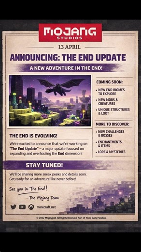 END UPDATE IS COMING! IT IS CRAZY #minecraftedits #minecraftgameplay #minecraft