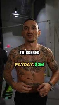Max Holloway's RECORD Payday After Destroying Conor McGregor #boxing #ufc #mma
