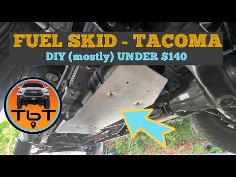 Tacoma Skid Plate - DIY Aluminum - Under $140