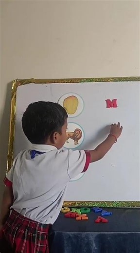 Saharsh | Kids Identifying Letters with Pictures | Alphabet Learning | Rise Play School Kakinada