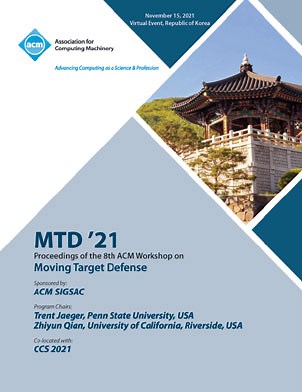 Moving Target Defense against Adversarial Machine Learning | Proceedings of the 8th ACM Workshop on Moving Target Defense