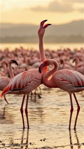 🦩 The Pink Kingdom Returns: Love, Flight, and New Life #Flamingo #PinkFlamingo #Wildlife #Nature