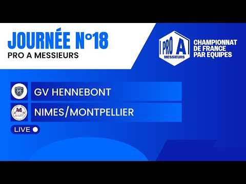 PRO A MESSIEURS | J18 | HENNEBONT GV vs NIMES/MONTPELLIER