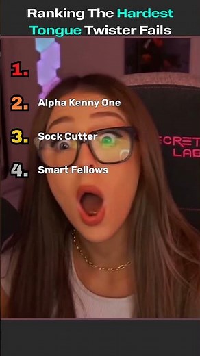 😝🗣️ Ranking The Hardest Tongue Twister Fails!