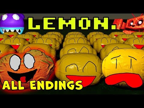 LEMON (All Endings) : mascot gameplay walkthrough