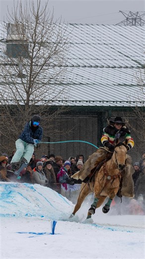 This fast-paced winter sport is as unique and exciting as they come ❄️ Skijoring traces back to Scandinavian origins, and was even held as an expedition sport at the 1928 Winter Olympics. Now, the sport is taking North America by storm, with multiple skijoring competitions held each year — and some impressive prize money. Skijoring enthusiasts are hoping the sport will join the Winter Olympics roster in coming years. Wouldn’t you like to see that? 🐴 | Horse Illustrated