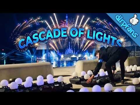 Behind the Scenes at Cascade of Lights Disneyland Paris