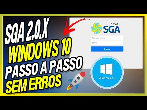 Instalação,Novo SGA 2.0.8 Passo a Passo no Windows 10 | Completa Sem Erros