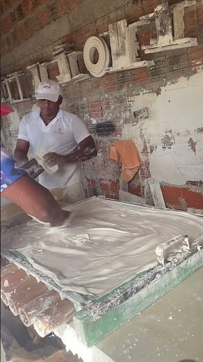 Como fazer blocos para divisorias de gesso #shots