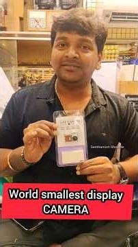 world smallest display camera 📸 SLM shopping #ytshorts #shortsfeed #trending #unique