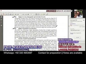 Characteristics of Developing Nations | Development Economics AIOU Code 9315