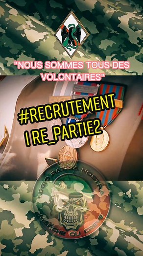 Recrutement au 1RE à Aubagne #legionetrangere #legionnaire #legion