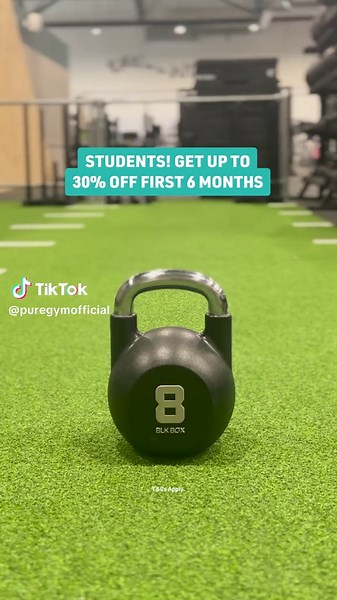 Calling all students! Join PureGym and save up to 30% off your first 6 months! T&Cs apply.