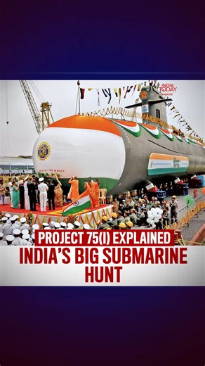 India is gearing up for its biggest submarine acquisition project ever. Called Project 75 (India) or P75(I) the programme aims to build six diesel electric submarines. For a more detailed look into India’s efforts to boost its navy and how the hunt for submarines is playing out check out the detailed report in the latest issue of India Today magazine. Read here: https://shorturl.at/sQb37 #Project75 #IndianNavy #Submarines #Defence #Navy #IndiaTodayMagazine | India Today