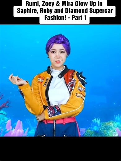Rumi, Zoey & Mira's Colorful Glow Up in Saphire, Ruby - Part 1