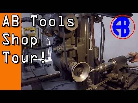 AB Tools Factory Tour! Grinding Custom Carbide End Mills!