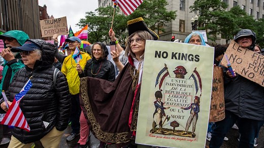 ‘No Kings' rallies held in Boston, dozens of other Mass. locations