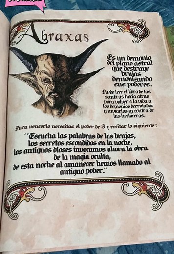 El Demonio Abraxas en Charmed: Poder y Hechizos
