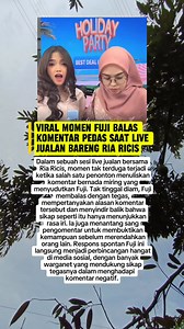 Komentar Pedas Masuk, Fuji Langsung Menyala di Live Jualan Ricis | Fuji an daily fans