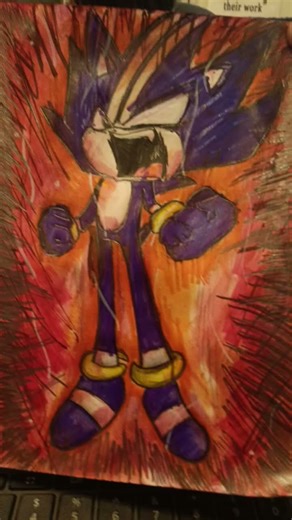 Final product of Darkspine sonic #playstation #sega #nostalgia #retrogaming #music