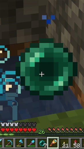 Esse truque com Ender Pearl carrega farms sozinho 😱 #shorts