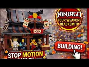 The Blacksmith's Forge Awaits | LEGO Ninjago 71858 Full Build Tour