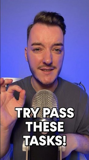 Can You Pass These Simple Tasks? #asmr