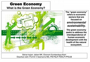 Green Economy What is the Green Economy? - SlideServe