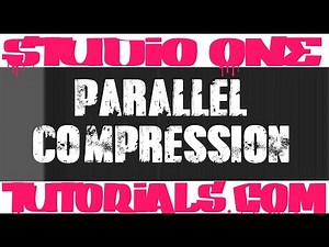 Presonus Studio One 3 Parallel Compression for Drums