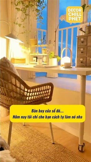 The window flying table guides you how to make it #roomdecor #homedecor #decor #trending #shorts