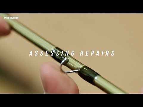 Sage Fly Rods | Assessing Repairs