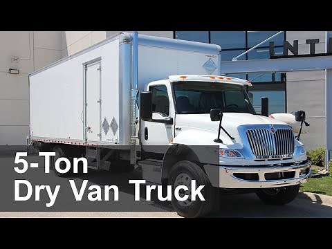 5-Ton Dry Van Truck | International MV | Maxim Truck & Trailer