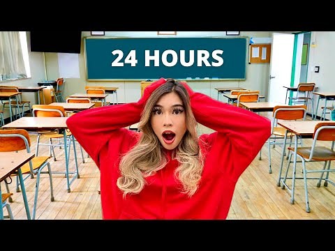 I spent 24 HOURS in a school